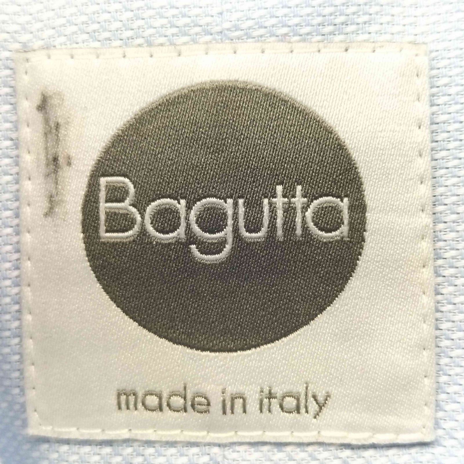 ■美品 BAGUTTA バグッタ S イタリア製 定価¥50,000程 バグッタ Bagutta イタリア製 コットンドレスシャツ メンズ 38/15
