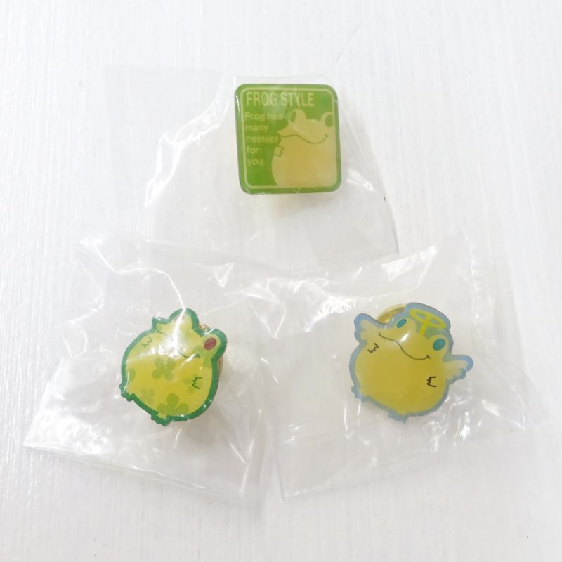 三重店】FROG STYLE GASHAPON PINS COLLECTION vol.1～3 全30種