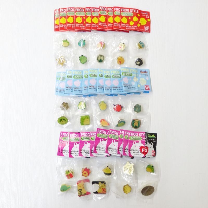 三重店】FROG STYLE GASHAPON PINS COLLECTION vol.1～3 全30種