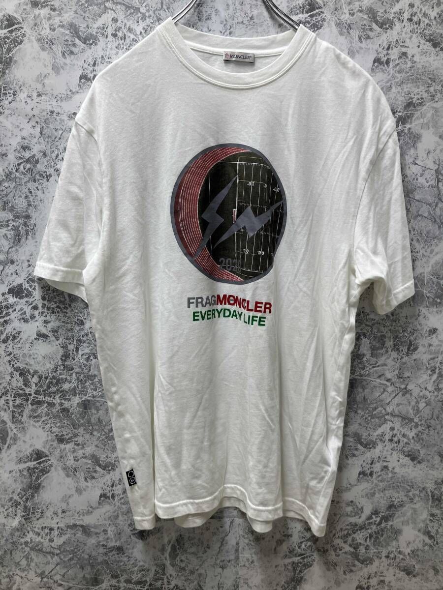 MONCLER / モンクレール 半袖Tシャツ ホワイト サイズXS F209U8C70910 コットン