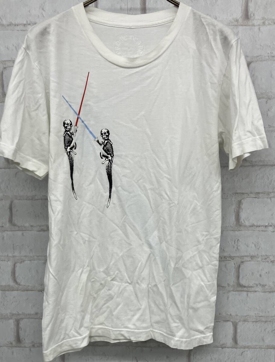 Chrome Hearts Foti Jarvis Star Wars Tシャツ クロムハーツ 半袖Tシャツ ホワイト size S