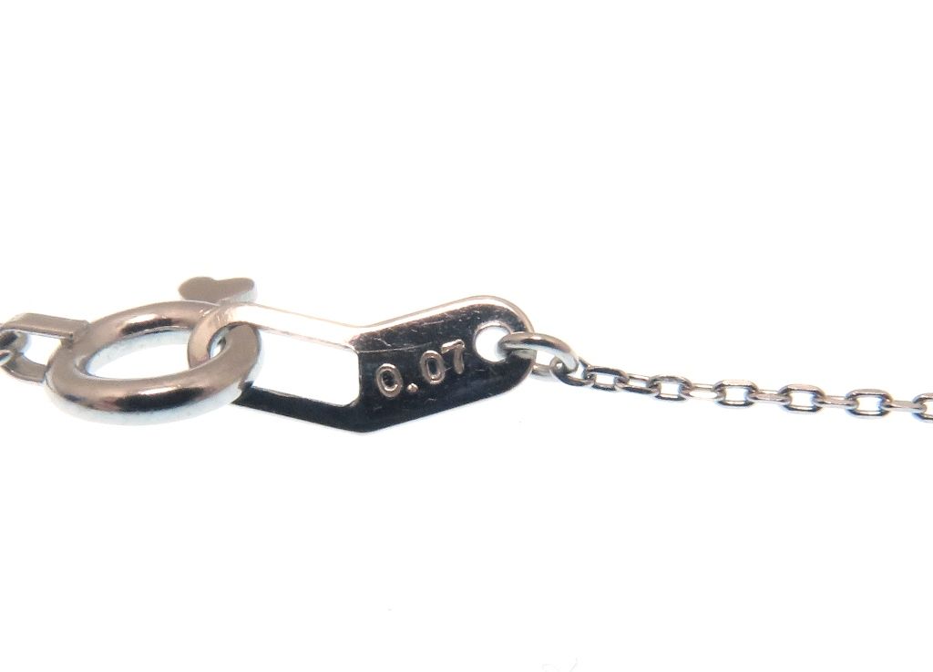 STAR JEWELRY スタージュエリー PT950/D0.07ct/約1.4g【205