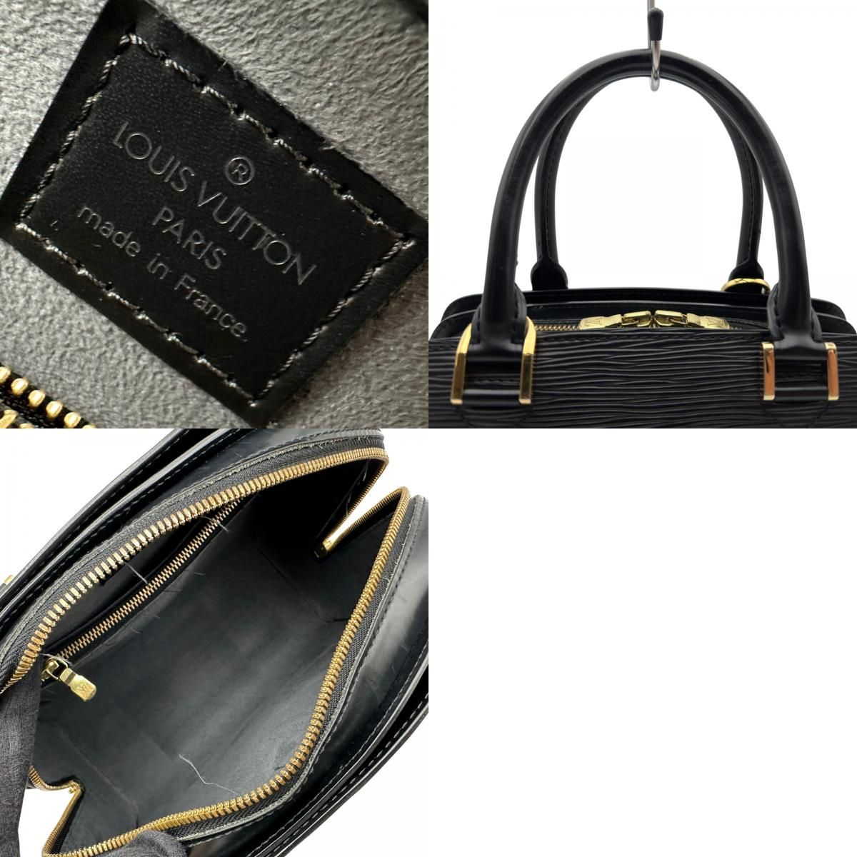 ルイ・ヴィトン LOUIS VUITTON ポンヌフ M52052 ブラック エピレザー