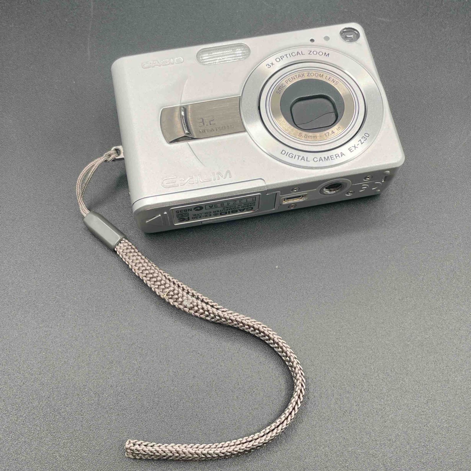 ジャンク・動作未確認】CASIO EXILIM EX-Z30 シルバー デジタルカメラ