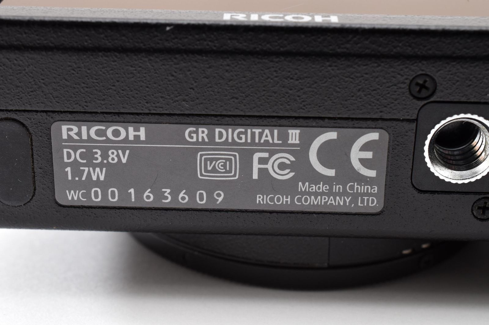 RICOH GR DIGITAL III ブラック コンパクトデジタルカメラ 充電器付き