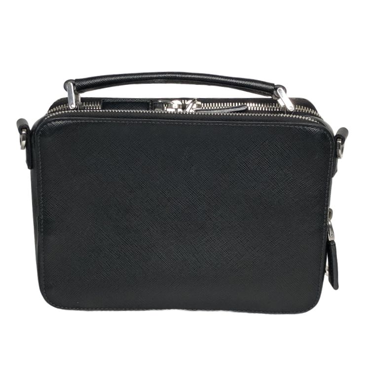 PRADA プラダ ブリック サフィアーノ レザー ショルダー バッグ 2way