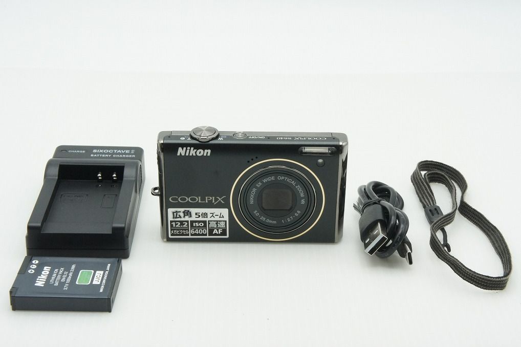 Nikon ニコン COOLPIX S640 コンパクトデジタルカメラ ブラック