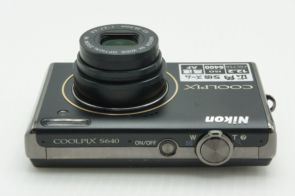 Nikon ニコン COOLPIX S640 コンパクトデジタルカメラ ブラック