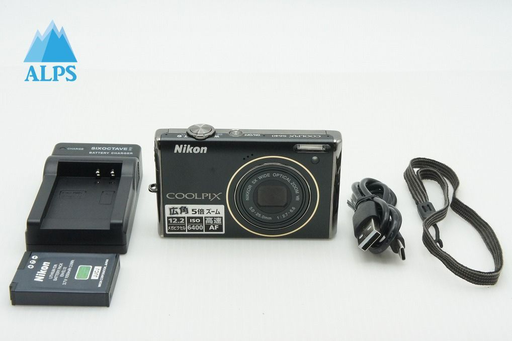 Nikon ニコン COOLPIX S640 コンパクトデジタルカメラ ブラック