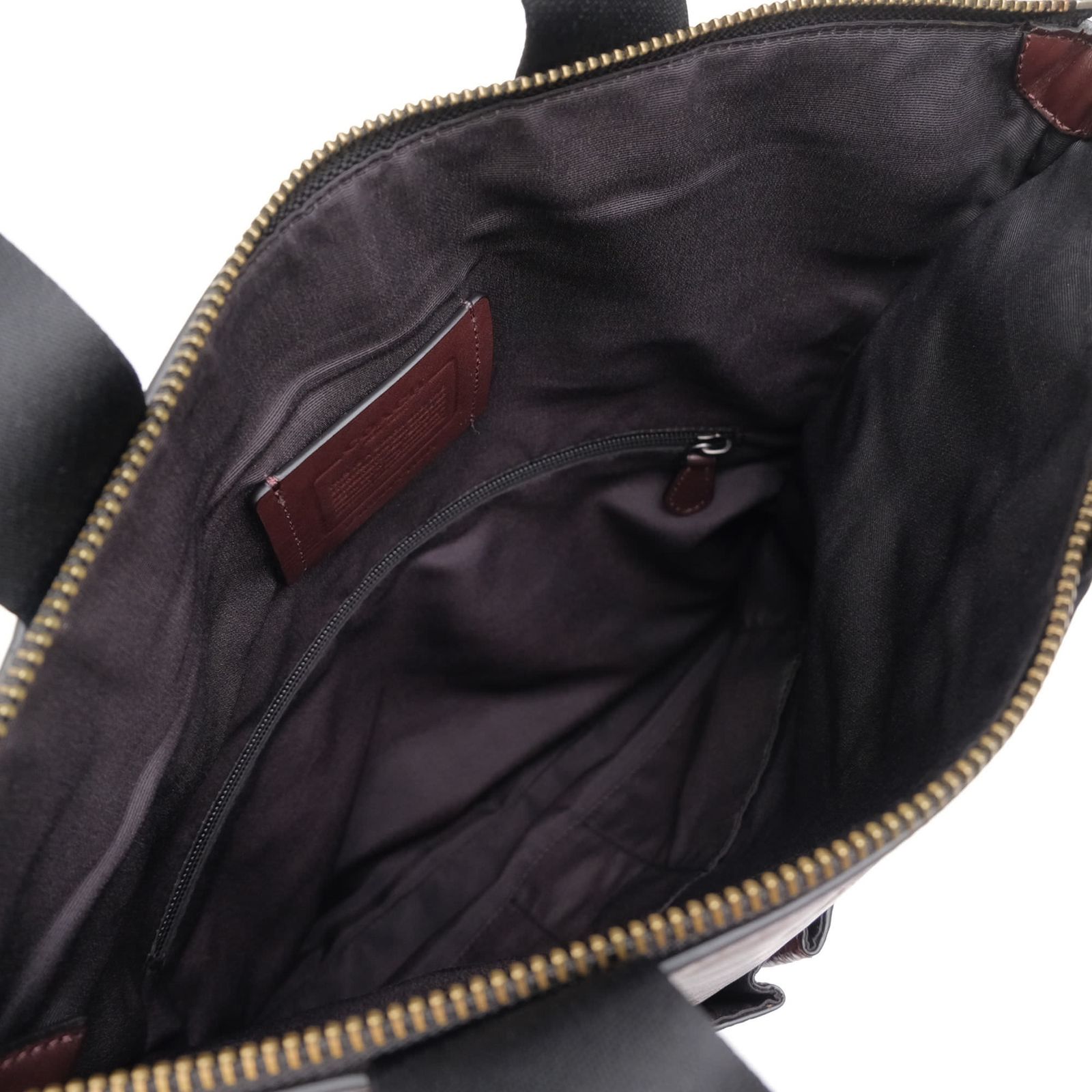 コーチ／COACH バッグ トートバッグ 鞄 ハンドバッグ メンズ 男性 男性用 レザー 革 本革 F11241 Charles Foldover Tote With Baseball Stitch チャールズ フォールドオーバー ベースボール ステッチ 2