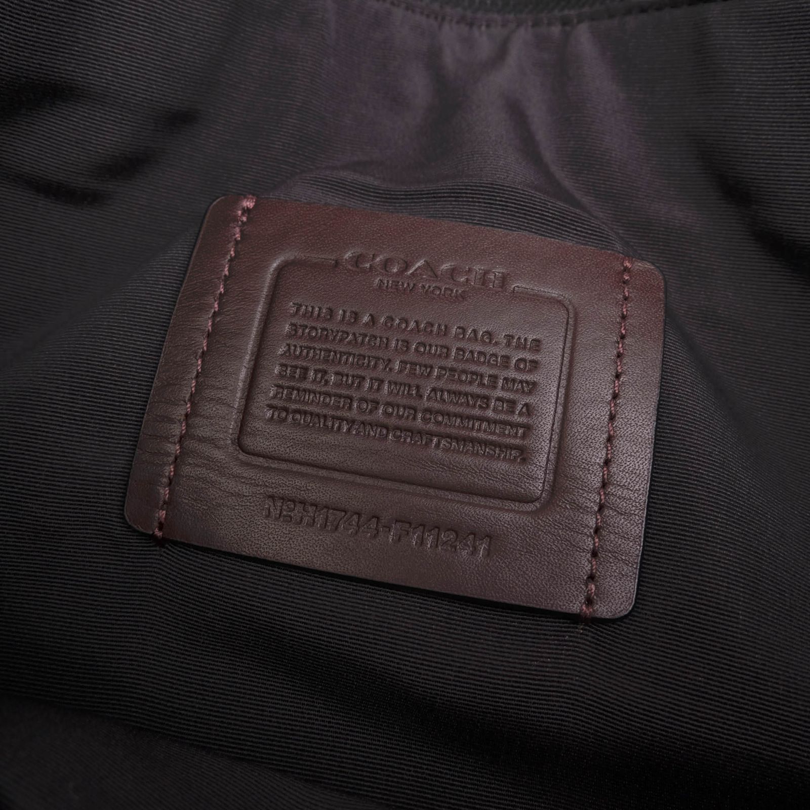 コーチ／COACH バッグ トートバッグ 鞄 ハンドバッグ メンズ 男性 男性用 レザー 革 本革 F11241 Charles Foldover Tote With Baseball Stitch チャールズ フォールドオーバー ベースボール ステッチ 2
