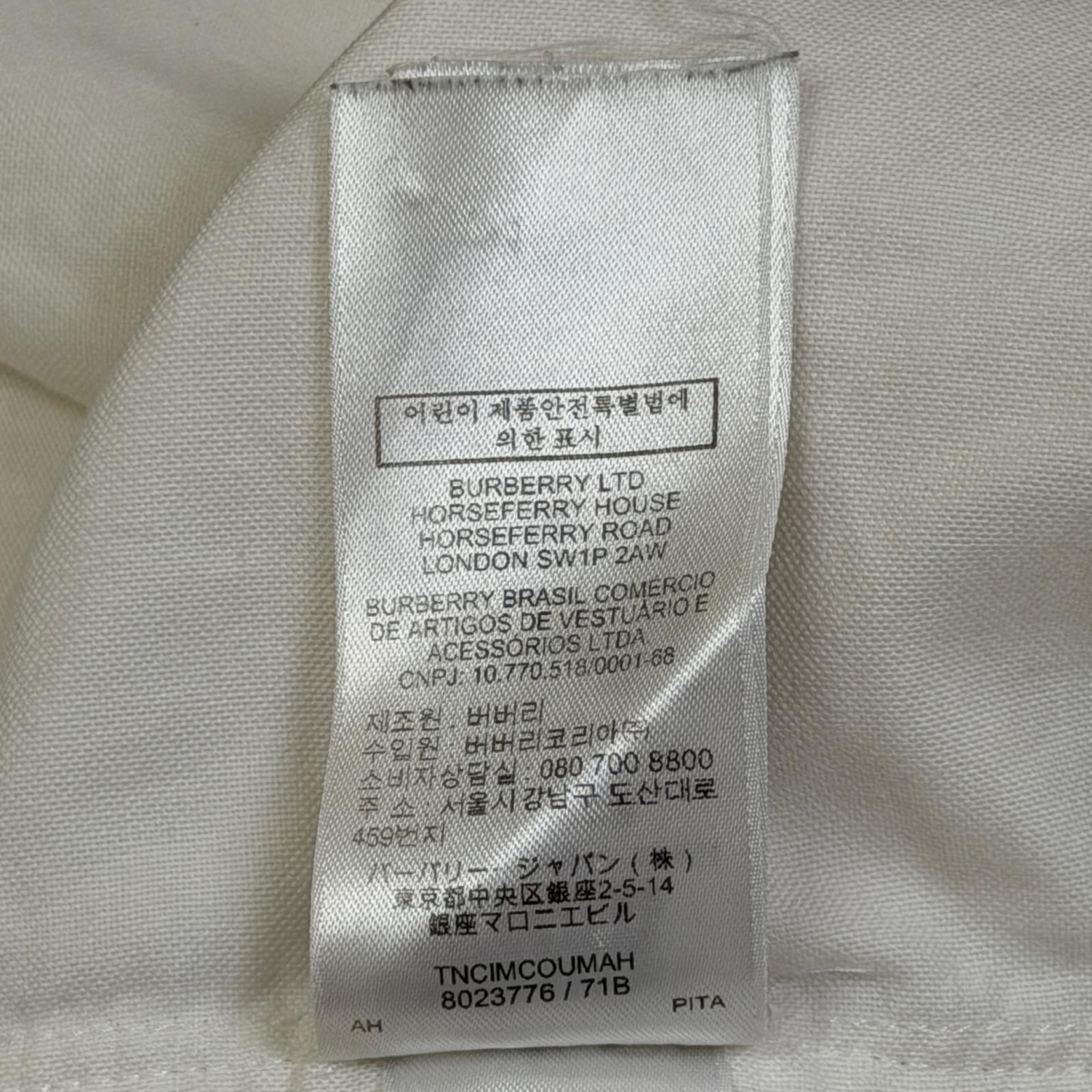 国内正規 BURBERRY ホースフェリーハウス 長袖シャツ 長袖 シャツ