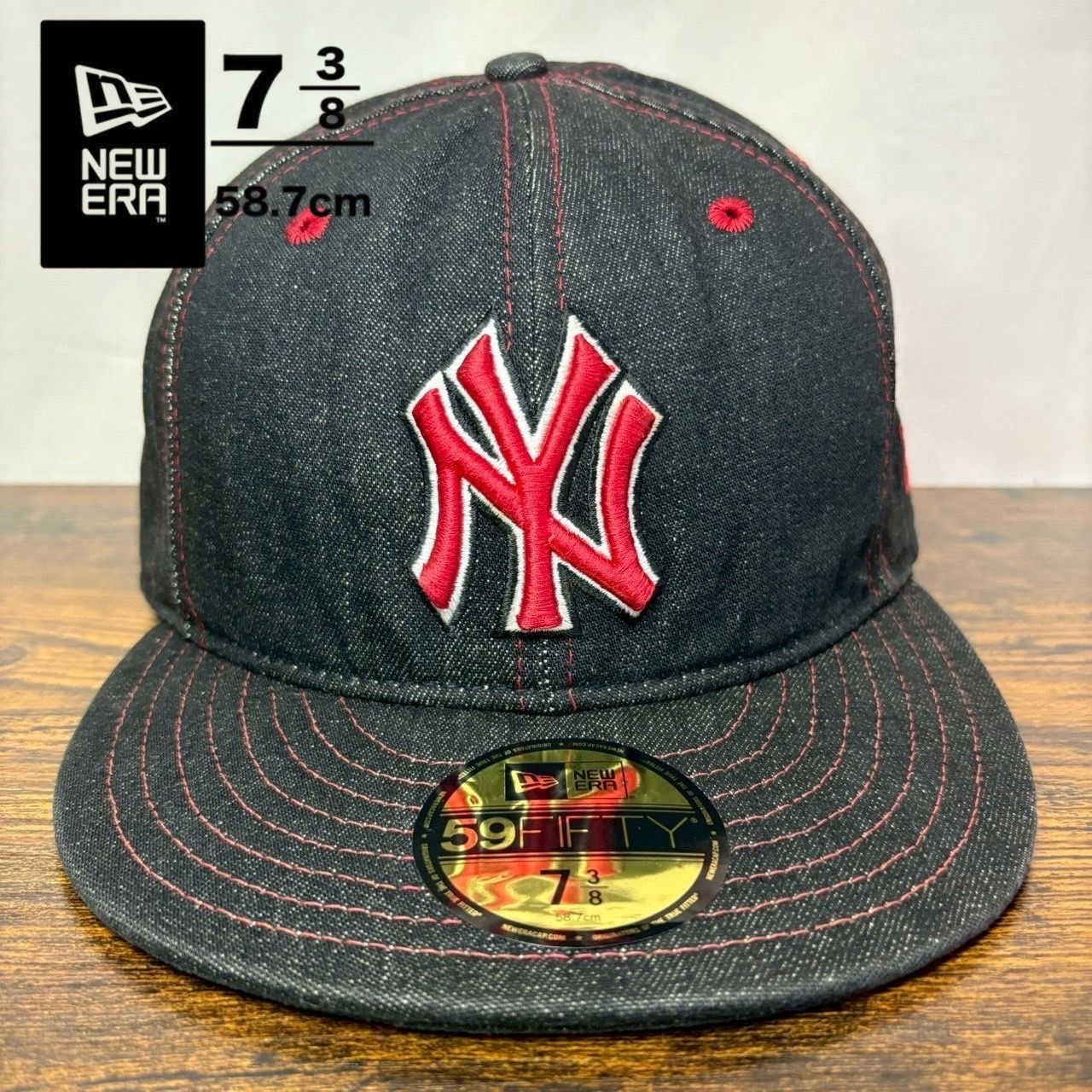 A60 ニューエラ 59fifty ヤンキース usa製 ヴィンテージ 1560