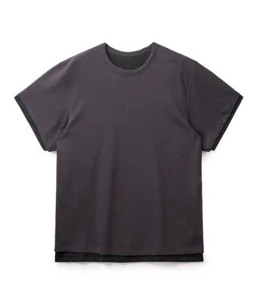(1回着用) Hatchingroom Two Face Tee 1/2