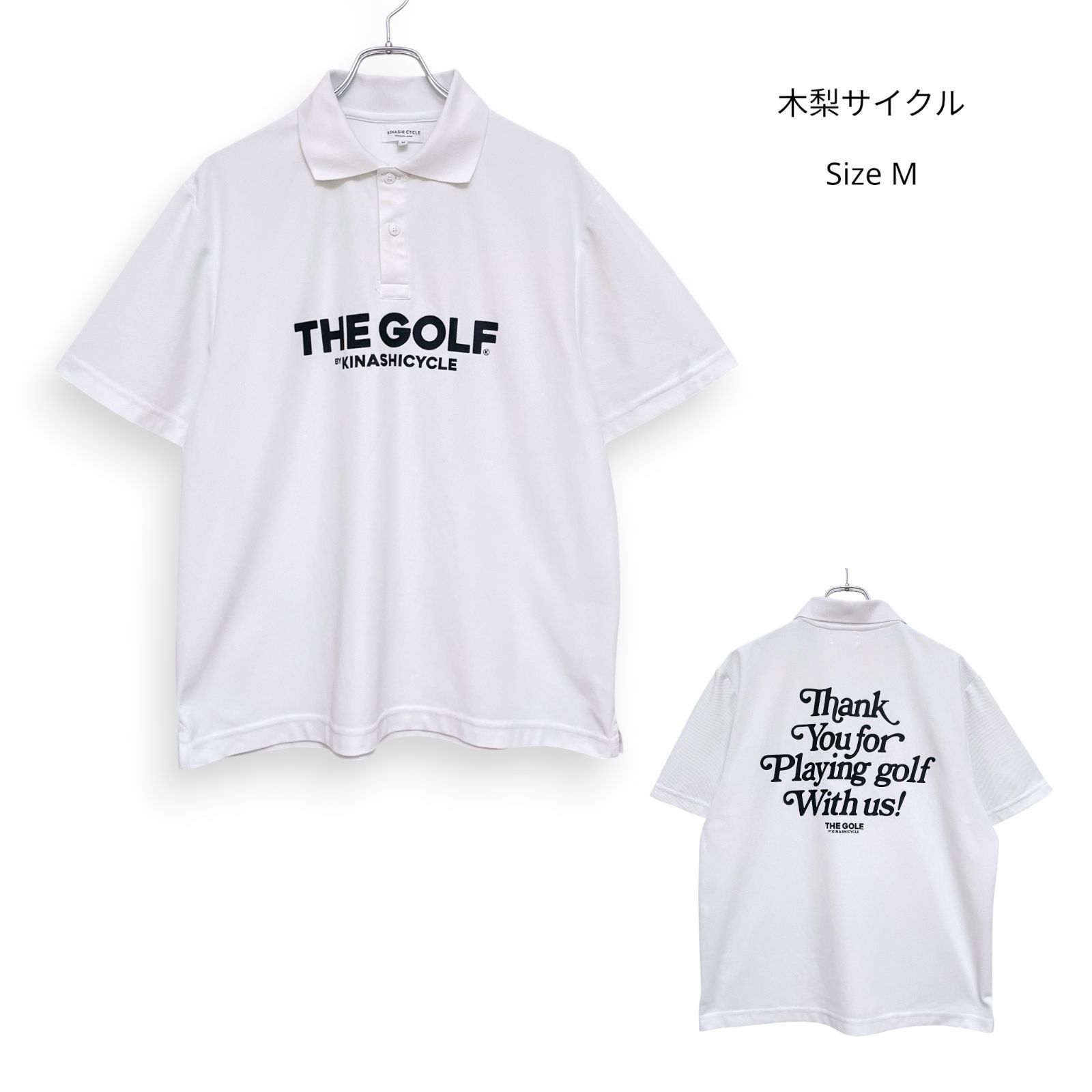 KINASHI CYCLE 木梨サイクル THE GOLF ポロシャツ SizeM /R26681
