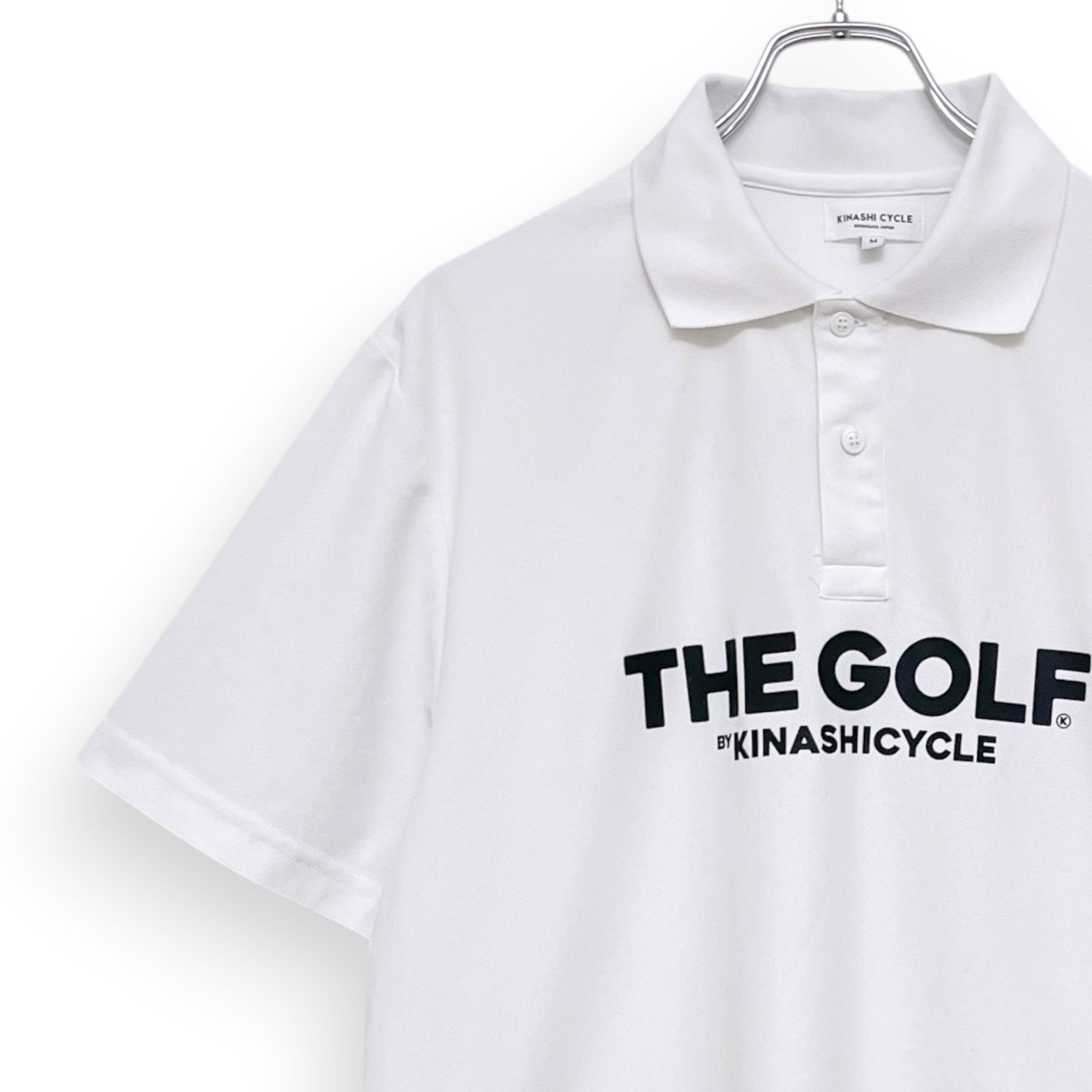 さ*様 未使用 木梨サイクル KINASHI CYCLE ピステ ポロシャツ セ KINASHI CYCLE 木梨サイクル THE GOLF ポロシャツ SizeM /R26681