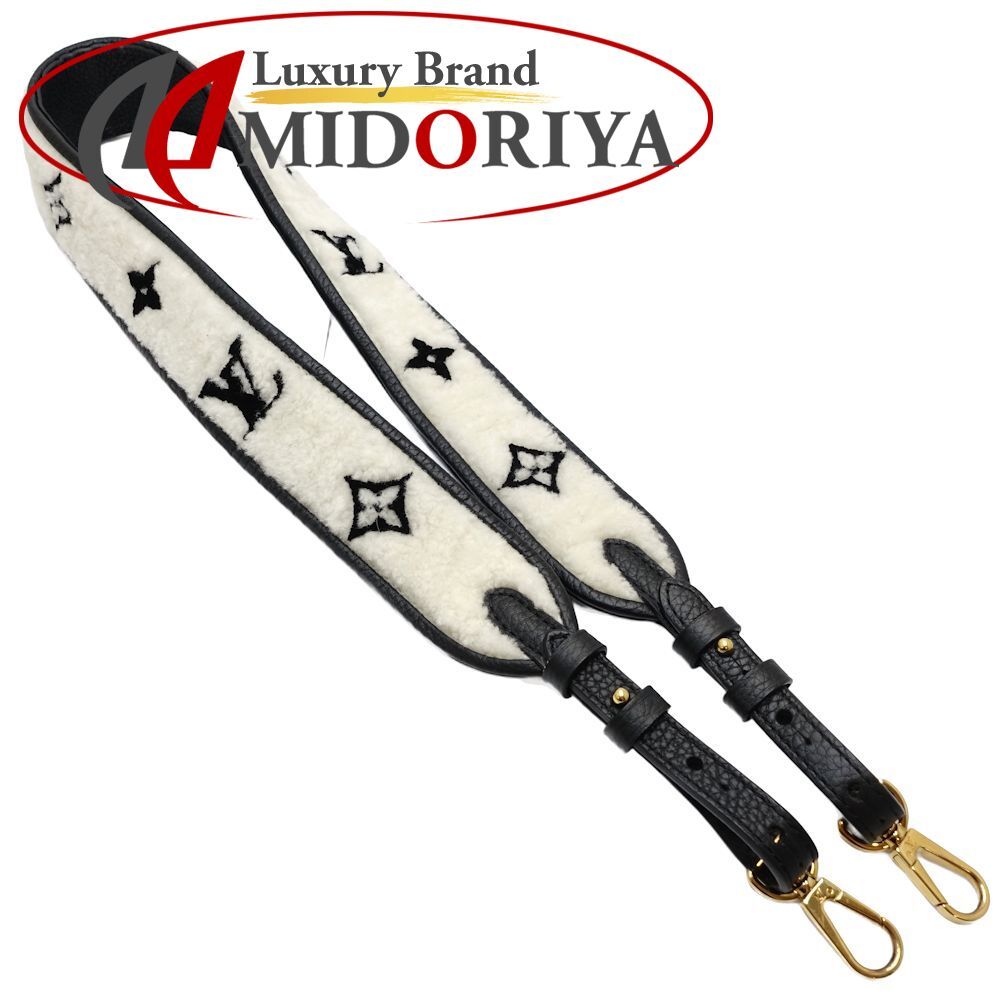 LOUIS VUITTON ルイヴィトン モノグラム シアリング ショルダーストラップ JO1300 ホワイト レディース/182071【中古】