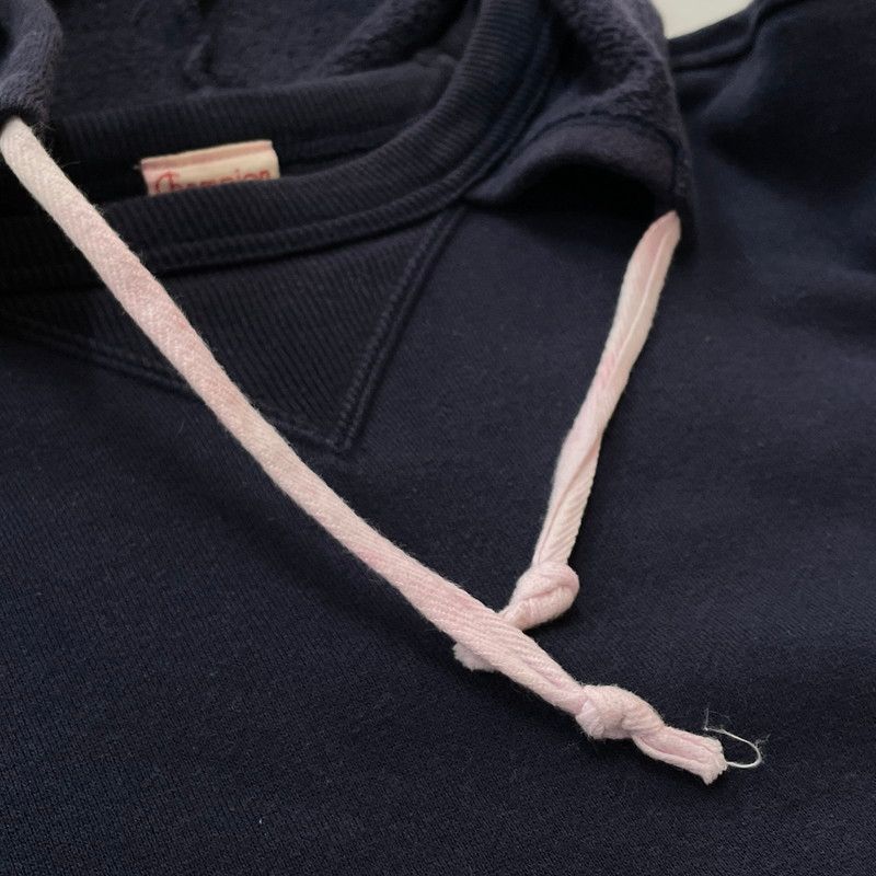 現状渡し品】 CHAMPION チャンピオン 後付けパーカー ランタグ復刻