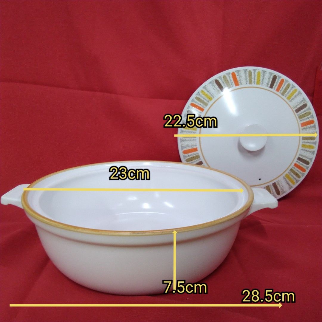 Noritake ノリタケ 優れモノ!!「キャセロール両手鍋」直火OK/レンジ