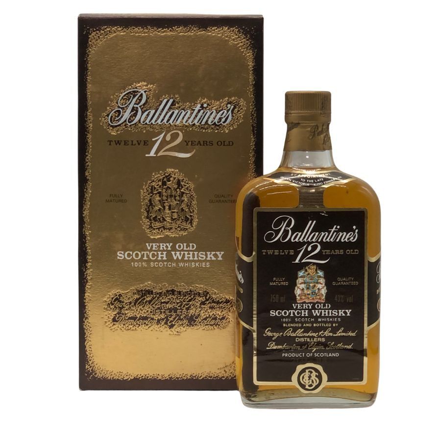 バランタイン 12年 ベリーオールド 750ml 43% 未開栓 - メルカリ