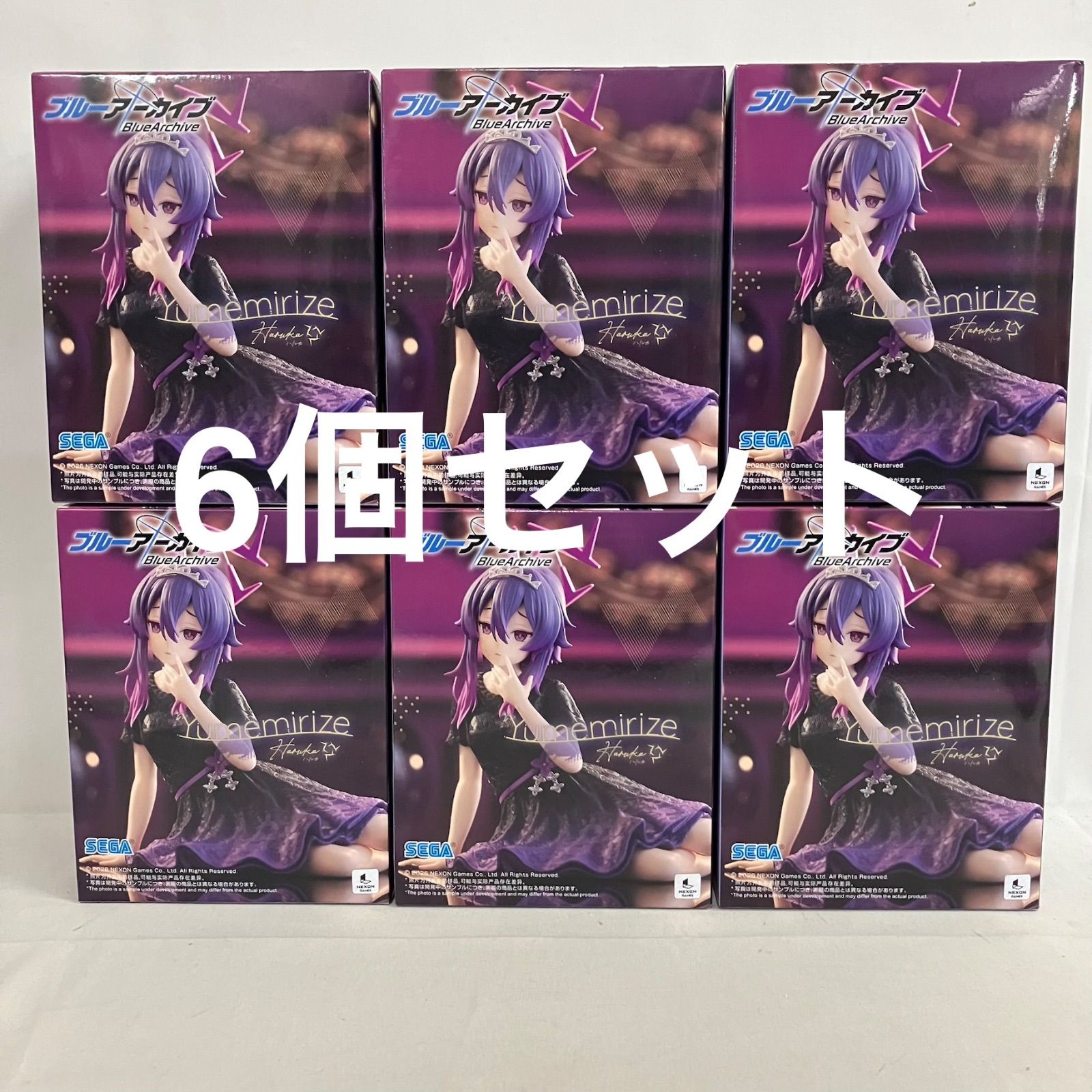 未開封 ブルーアーカイブ Yumemirize ハルカ フィギュア 6個セット
