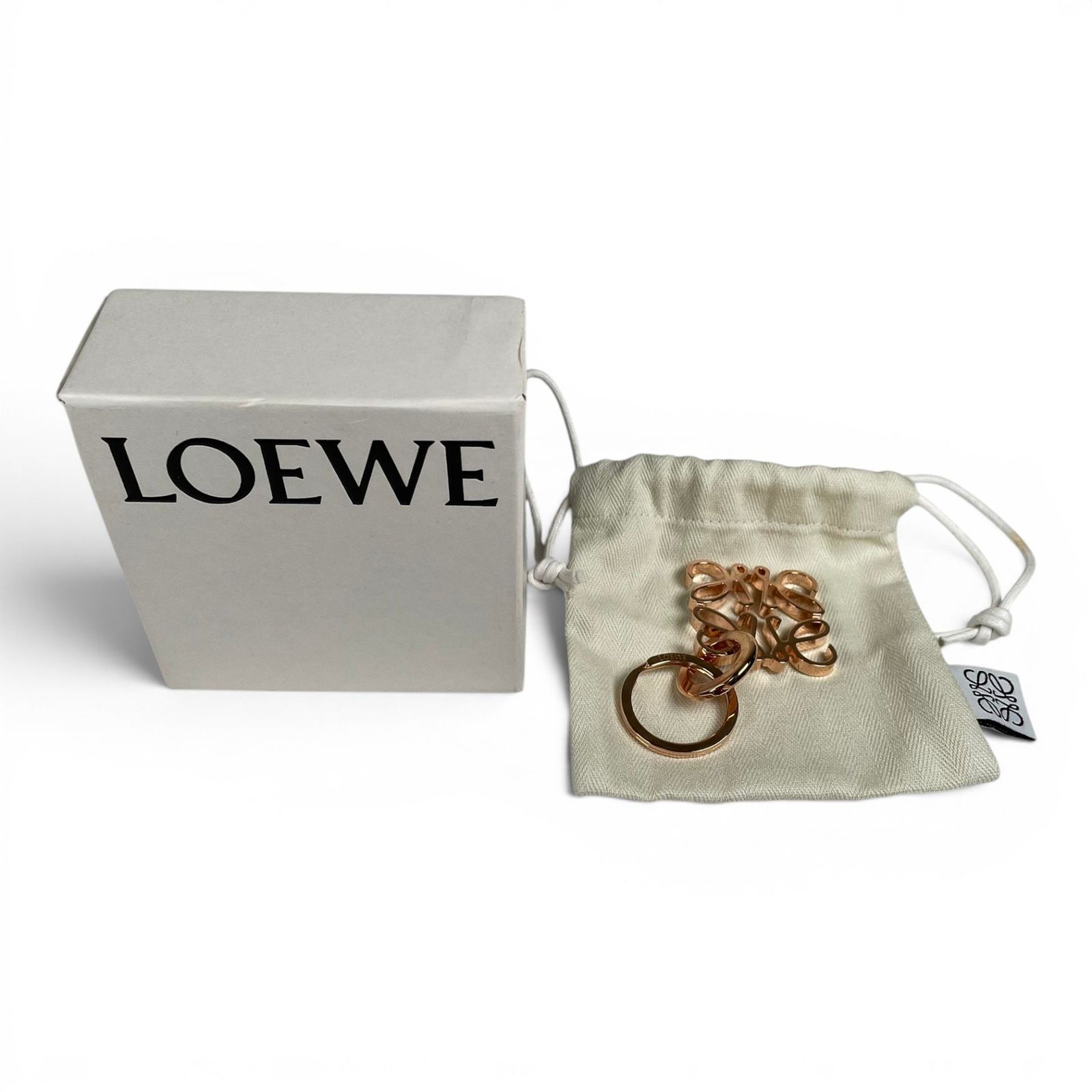 LOEWE ロエベ キーリング アナグラム キーリング 111.29.203