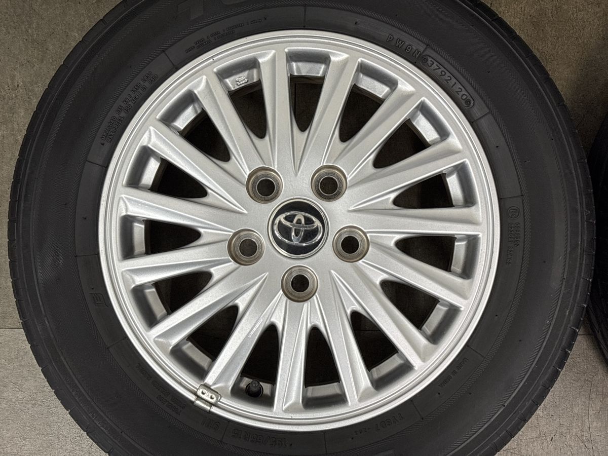 ノーマル戻し】トヨタ 80 ヴォクシー 純正 15in 6J +50 PCD114.3