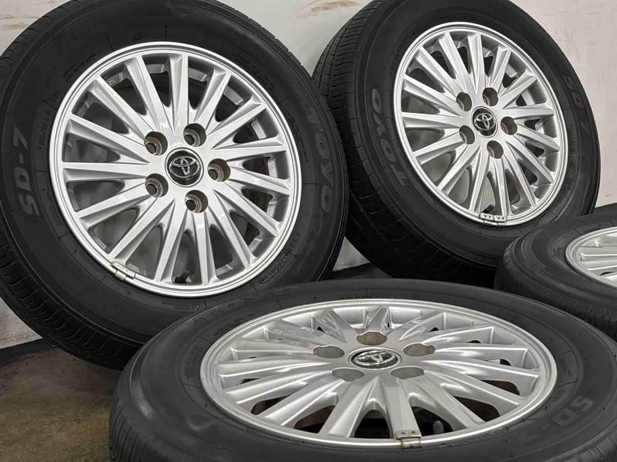 ノーマル戻し】トヨタ 80 ヴォクシー 純正 15in 6J +50 PCD114.3