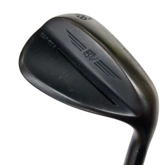 【中古】 タイトリスト VOKEY SPIN MILLED SM8 ジェットブラック 58°/14°K USA ウェッジ WG リシャフト (フレックスその他) メンズ 男性用 右利き 右用 Dランク ゴルフクラブ