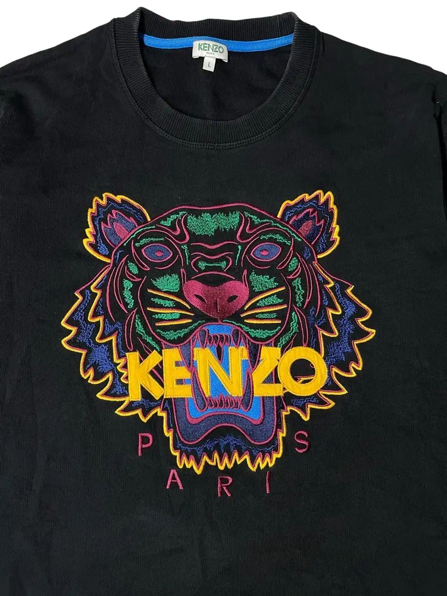 KENZO ケンゾー タイガー 刺繍 スウェット ブラック - メルカリ