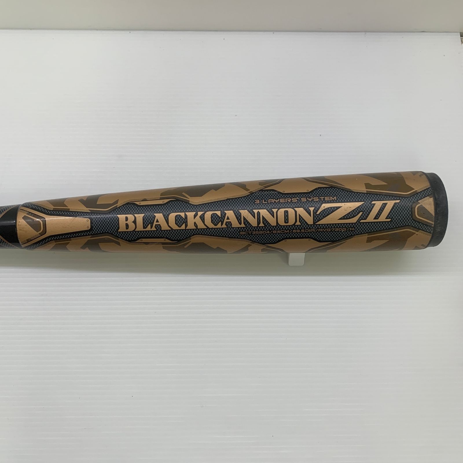 ゼット ZETT ブラックキャノンZ2 軟式 大人 一般 FRP製バット BCT35804