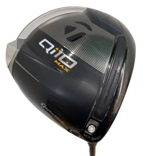 【中古】 テーラーメイド Qi10 MAX 10.5° ドライバー DR Diamana BLUE TM50(Qi10 DR) (フレックスR) メンズ 男性用 右利き 右用 Dランク ゴルフクラブ
