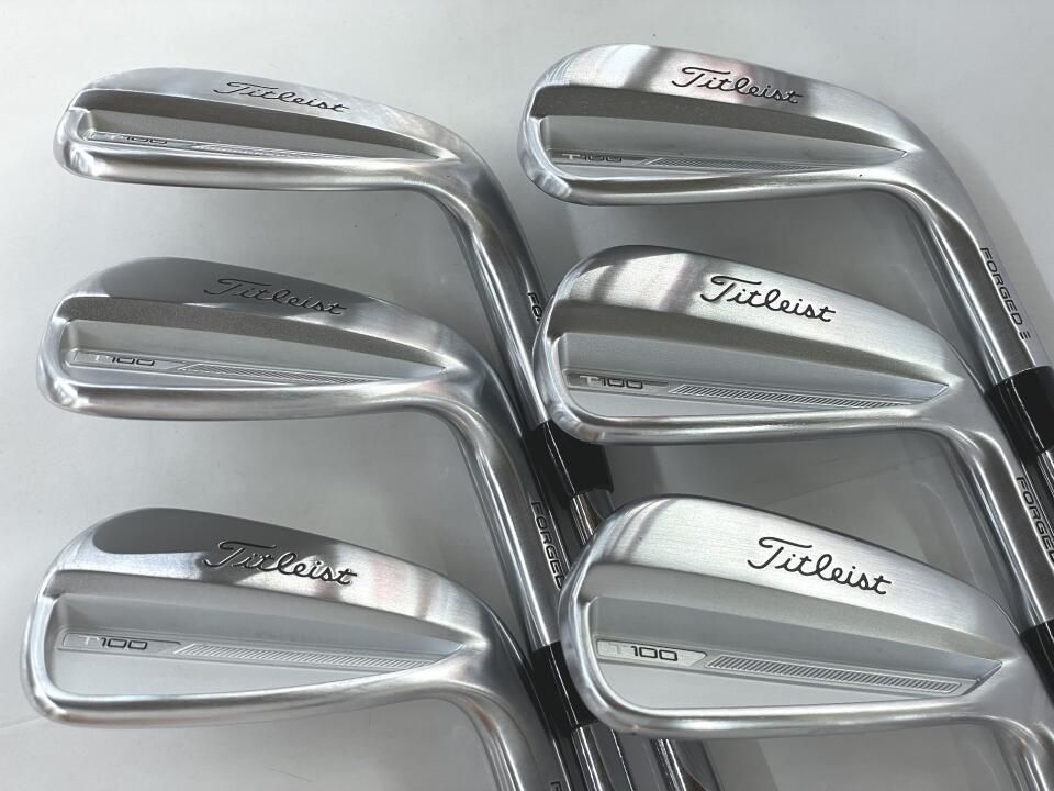 タイトリスト　T100 2023　NSプロ MODUS 3 SYSTEM 3 TOUR 125　Sフレックス　アイアンセット　中古　ゴルフドゥ！岡山青江店【最短即日発送】