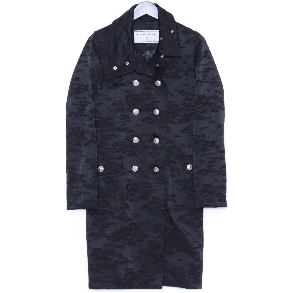 COMME des GARCONS カモフラージュ ダブルブレストトレンチコート COMME des GARCONS カモフラージュ ダブルブレストトレンチコート