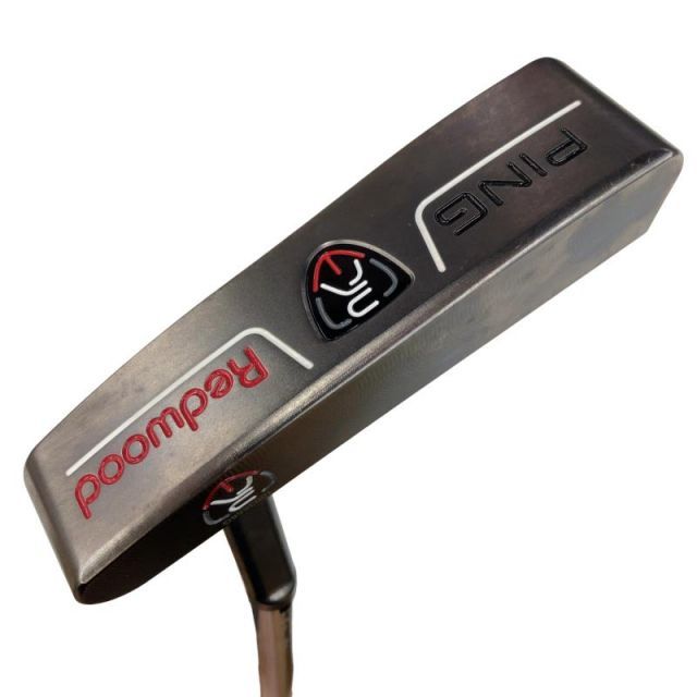 【中古】 ピン Redwood ZING(ブラックニッケル) 33インチ パター PT スチール (フレックスその他) メンズ 男性用 右利き 右用 Bランク ゴルフクラブ