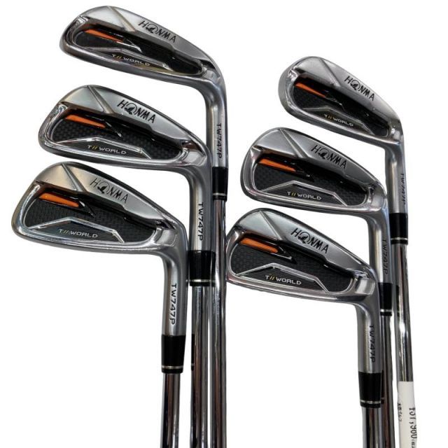 【中古】 本間ゴルフ TOUR WORLD TW747P 6S アイアンセット IR NS PRO 950GH (フレックスS) メンズ 男性用 右利き 右用 Cランク ゴルフクラブ 28,995円