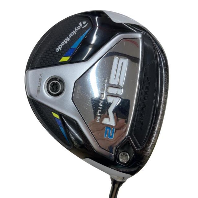 【中古】 テーラーメイド SIM2 3W フェアウェイウッド FW 純正特注シャフト (フレックスS) メンズ 男性用 右利き 右用 Cランク ゴルフクラブ