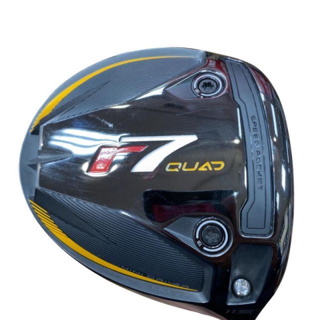 【中古】 テーラーメイド r7quad MINI DRIVER 11.5° USA ドライバー DR SPEEDER MD (フレックスS) メンズ 男性用 右利き 右用 Bランク ゴルフクラブ