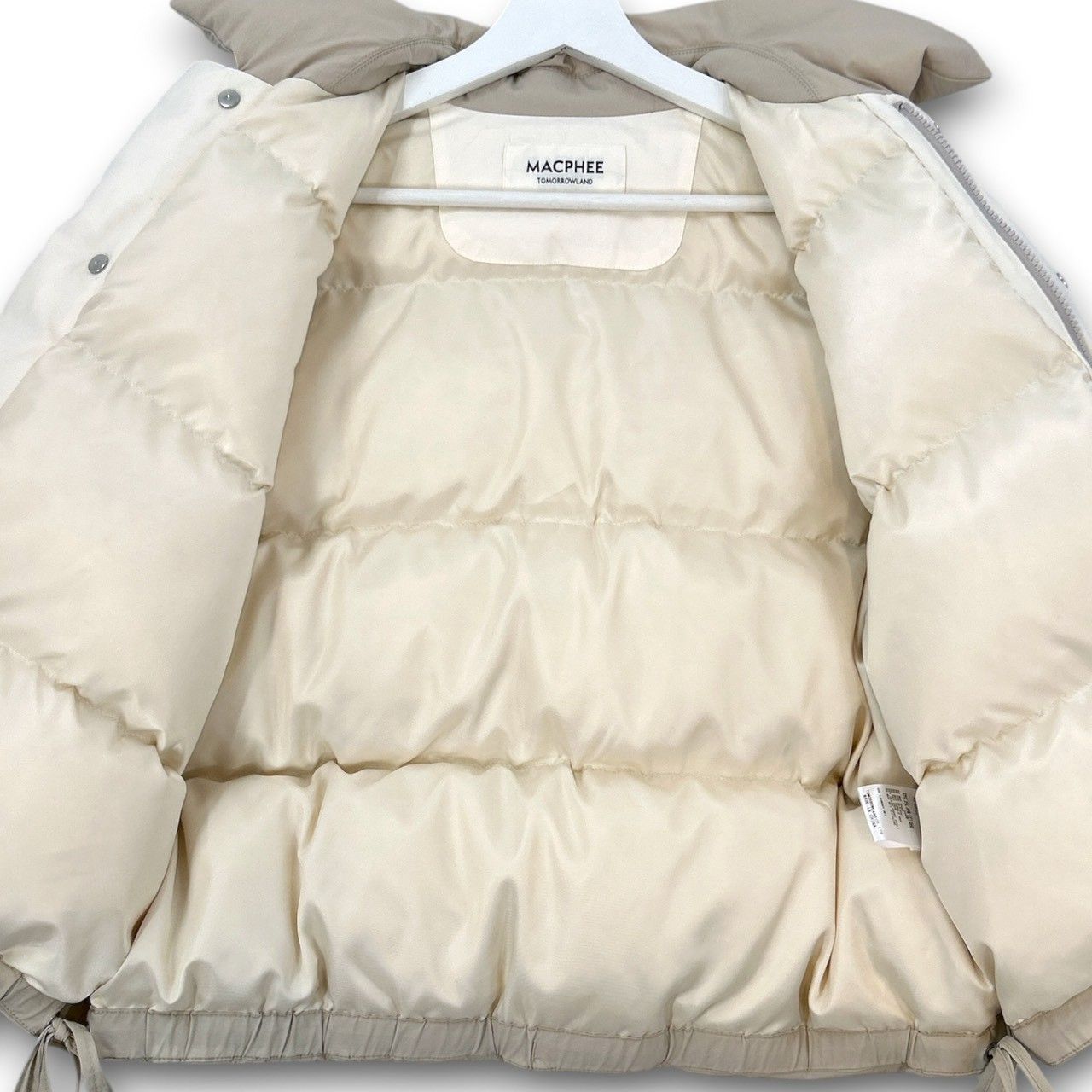 新品 タグ付 未使用 MACPHEE マカフィー ナイロンストレッチダウン
