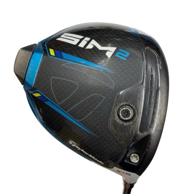 【中古】 テーラーメイド SIM2 10.5° ドライバー DR VENTUS BLACK 6 (フレックスS) メンズ 男性用 右利き 右用 Cランク ゴルフクラブ 37,992円