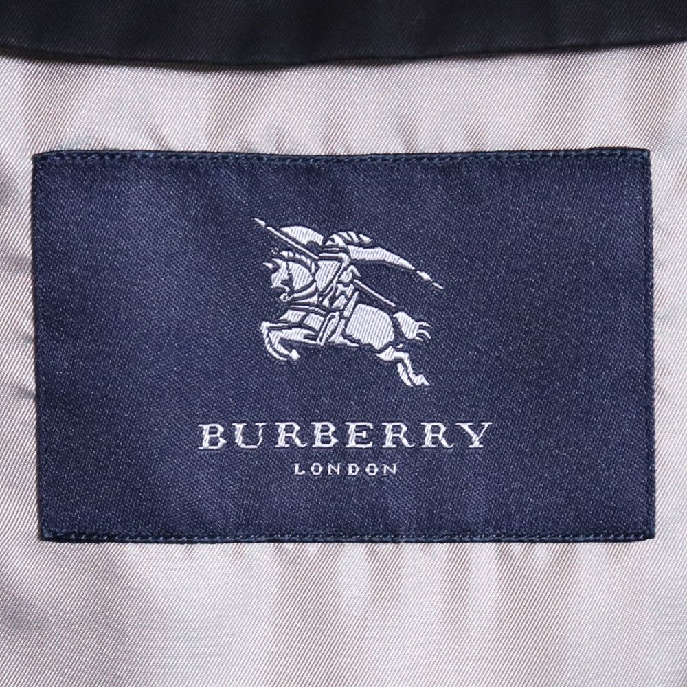 BURBERRY LONDON ステンカラーコート ライナー付き Mサイズ ブラック