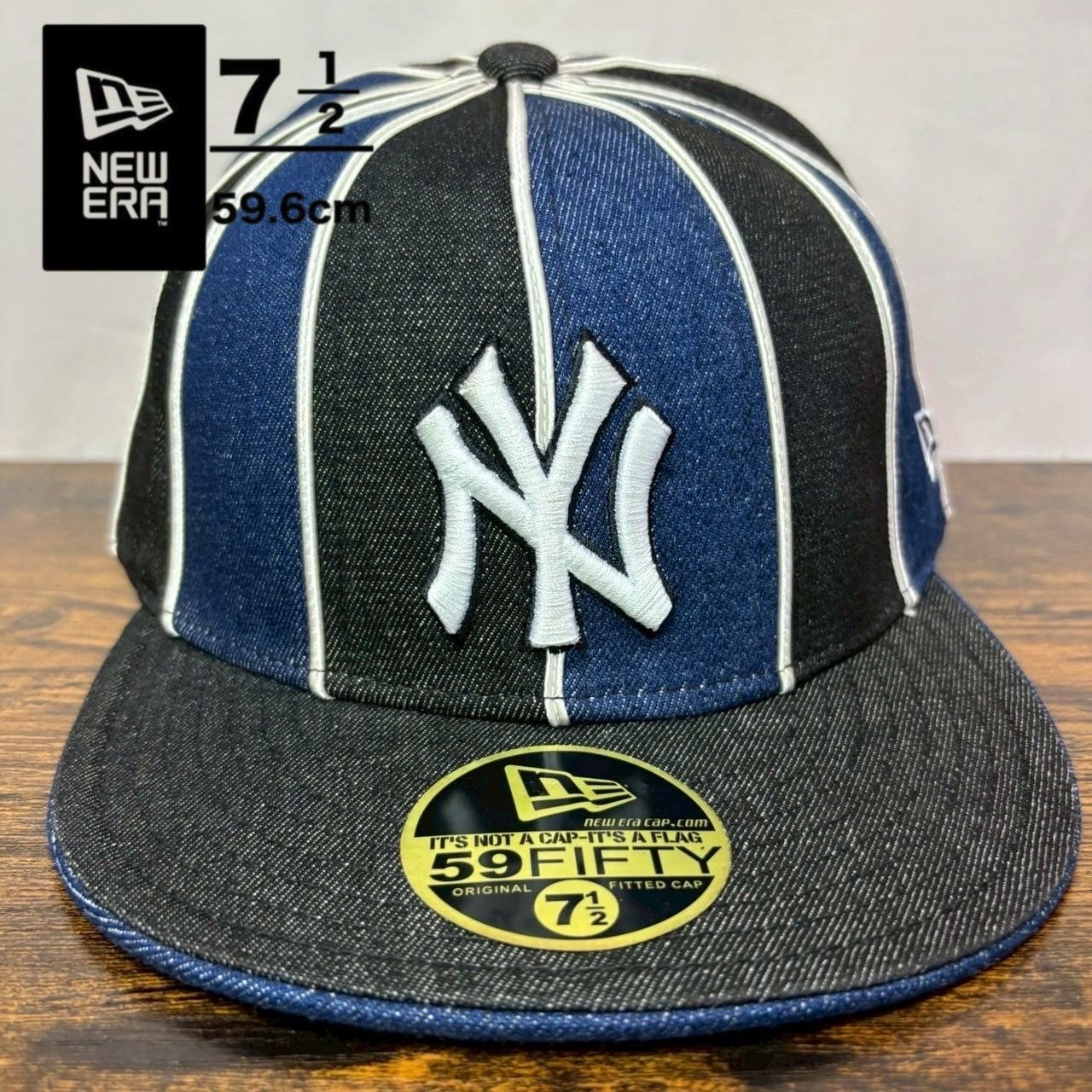 B52 ニューエラ 59fifty ヤンキース usa生地 ヴィンテージ1560