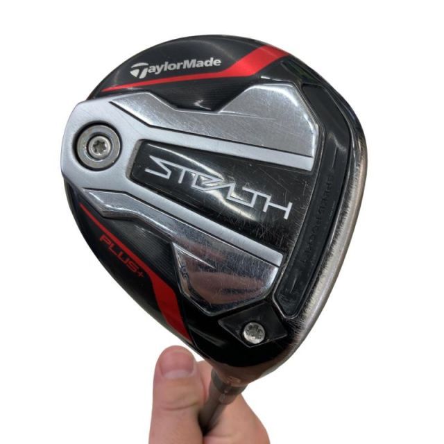 【中古】 テーラーメイド STEALTH PLUS+ 3W フェアウェイウッド FW 純正特注シャフト (フレックスS) メンズ 男性用 右利き 右用 Cランク ゴルフクラブ