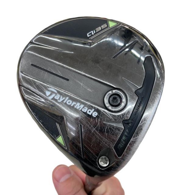 【中古】 テーラーメイド Qi35 3W フェアウェイウッド FW Diamana SILVER TM55(Qi35 FW) (フレックスS) メンズ 男性用 右利き 右用 Cランク ゴルフクラブ