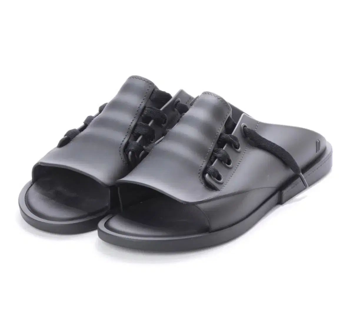Melissa x ISSEY MIYAKE melissa レース ストラップ スリッパ ブラック