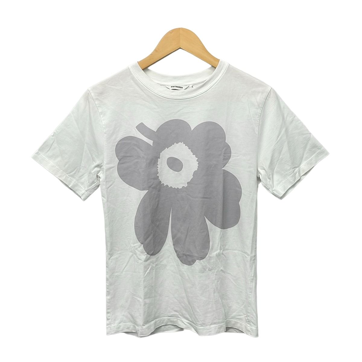 marimekko(マリメッコ) 半袖Tシャツ サイズXS レディース - 白×グレー