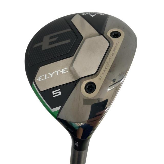 【中古】 キャロウェイ ELYTE 5W フェアウェイウッド FW 純正特注シャフト (フレックスS) メンズ 男性用 右利き 右用 Cランク ゴルフクラブ