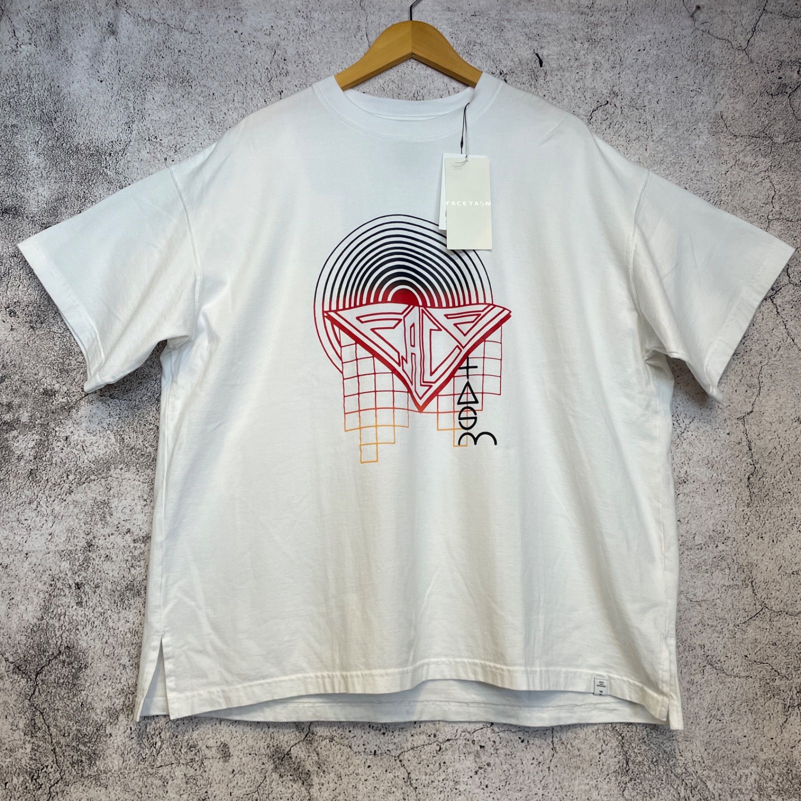 未使用 FACETASM ファセッタズム ロゴプリント Tシャツ XXL - メルカリ