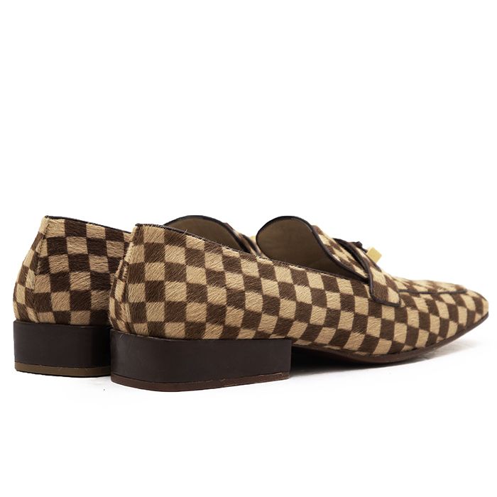 SALE【美品】LOUIS VUITTON ルイ・ヴィトン ローファー ダミエ
