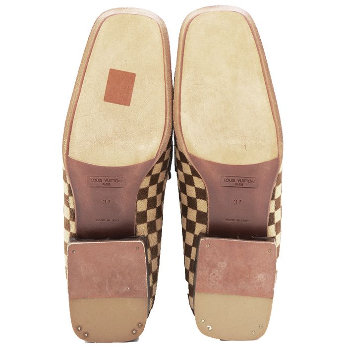 SALE【美品】LOUIS VUITTON ルイ・ヴィトン ローファー ダミエ